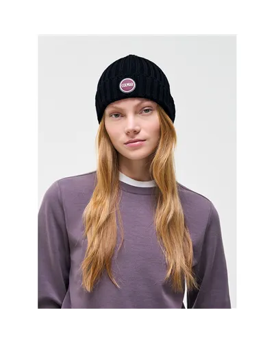 Colmar Berretto a Coste con Risvolto Unisex, Navy Blue (Taglia Unica)