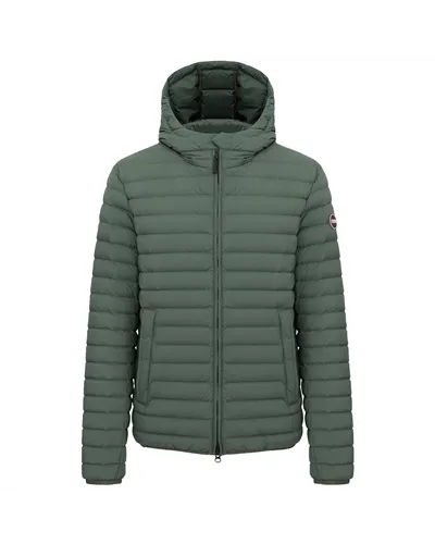 Colmar Men's Light Down Jacket with Hood, Underwood/Muddy