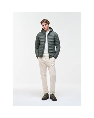 Colmar Men's Light Down Jacket with Hood, Underwood/Muddy