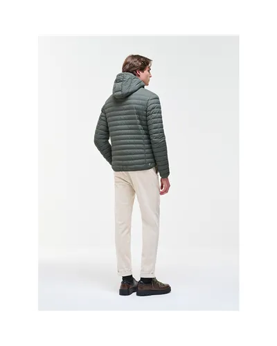 Colmar Men's Light Down Jacket with Hood, Underwood/Muddy