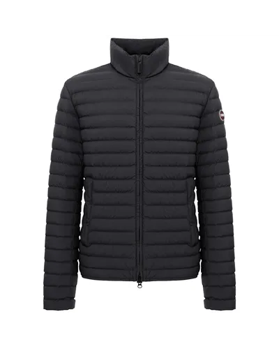 Colmar Giacca Piumino Leggero con Collo Imbottito Uomo, Black/Vulcan