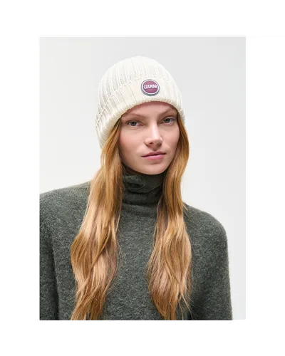 Colmar Unisex Rib-Knit Hat with Turn-Up, Black