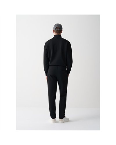 Colmar Men's Jacquard Tracksuit Bottoms, Black