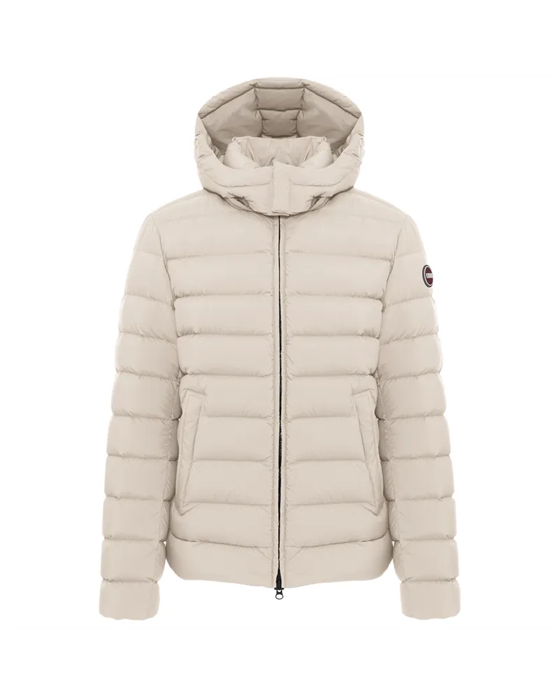 Colmar Men's Down Jacket with Detachable Hood, Nude/Arizona