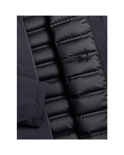 Colmar Men's Long Autumn-Weight Stretch Jacket, Navy