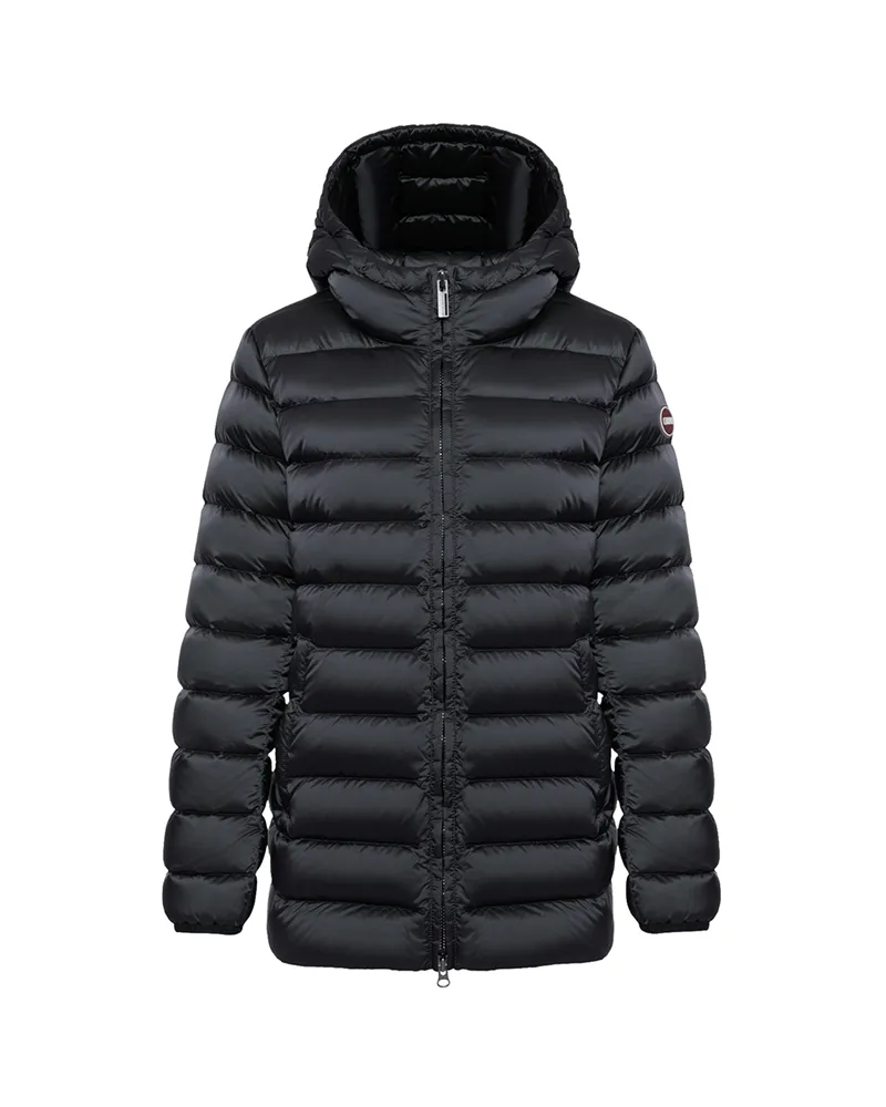 Colmar Women's Hooded Down Jacket, Black