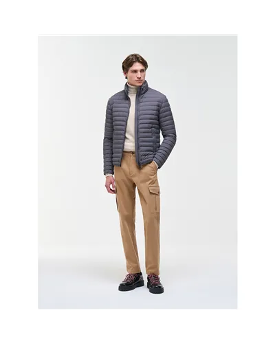 Colmar Giacca Piumino Leggero con Collo Imbottito Uomo, Street/Black