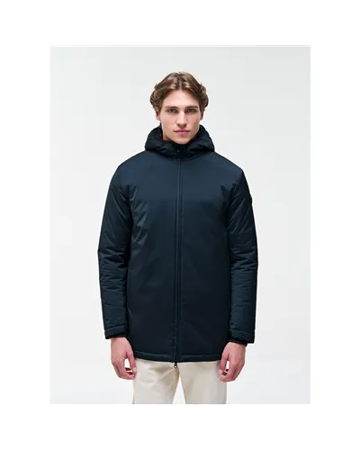 Colmar Men's Long Autumn-Weight Stretch Jacket, Navy