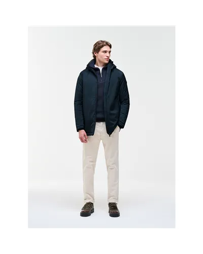 Colmar Men's Long Autumn-Weight Stretch Jacket, Navy