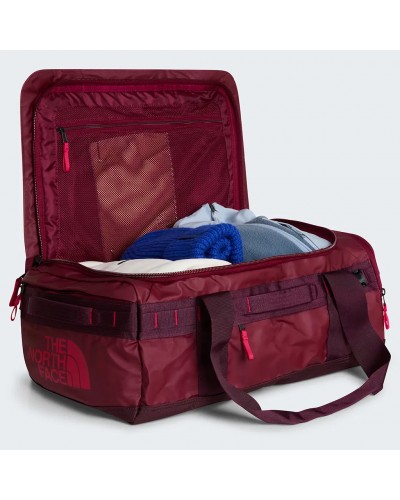 The North Face Base Camp Voyager Borsone 42 Litri, Burgundy Crush/Deep Burgundy/Lali Guran