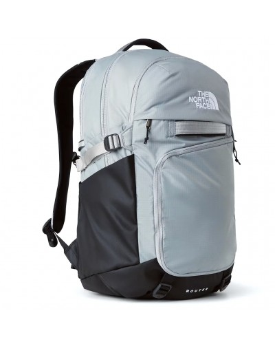 The North Face Router Backpack 40 Liters 13" Laptop Compatible, Meld Grey/TNF Black/NPF