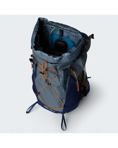 The North Face Trail Lite 36 Zaino Trekking, Granite Grey/Summit Navy/Dust Orange