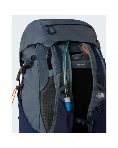 The North Face Trail Lite 36 Zaino Trekking, Granite Grey/Summit Navy/Dust Orange