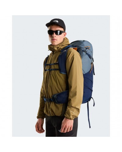 The North Face Trail Lite 36 Trekking Backpack, Granite Grey/Summit Navy/Dust Orange