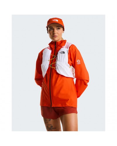The North Face Summit Run 5 Gilet Idrico Running, TNF White/White Ash (2 Soft Flask da 500 ml Incluse)
