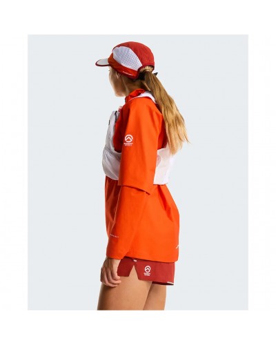 The North Face Summit Run 5 Hydration Running Vest, TNF White/White Ash (2 500 ml Soft Flask Included)