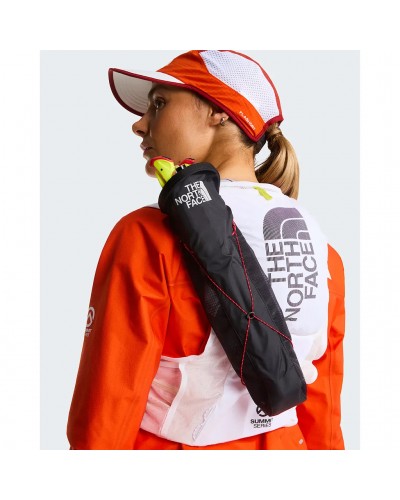 The North Face Summit Run 5 Gilet Idrico Running, TNF White/White Ash (2 Soft Flask da 500 ml Incluse)