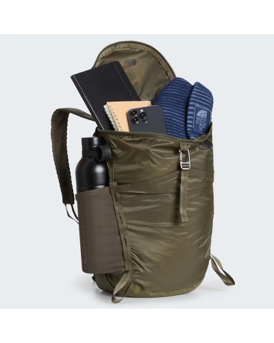 The North Face Flyweight Packable Backpack 18 Liters, New Taupe Green