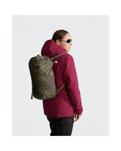 The North Face Flyweight Packable Backpack 18 Liters, New Taupe Green