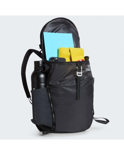 The North Face Flyweight Packable Backpack 18 Liters, Asphalt Grey/TNF Black