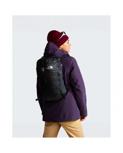 The North Face Flyweight Packable Backpack 18 Liters, Asphalt Grey/TNF Black