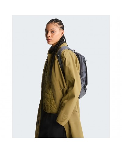 The North Face Base Camp Voyager Pro Backpack 15 Liters 16" Laptop Compatible, Anthracite Grey/TNF Black