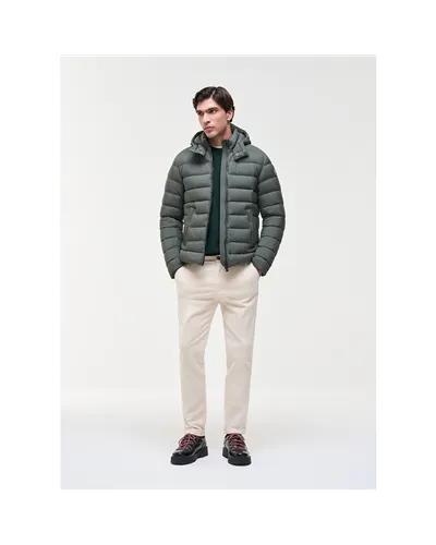 Colmar Giacca Piumino con Cappuccio Staccabile Uomo, Underwood/Muddy