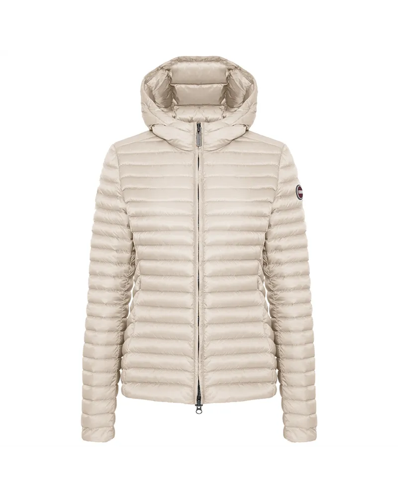 Colmar Women's Light Down Jacket with Hood, Nude