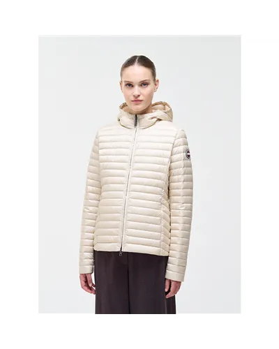 Colmar Women's Light Down Jacket with Hood, Nude