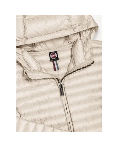 Colmar Women's Light Down Jacket with Hood, Nude