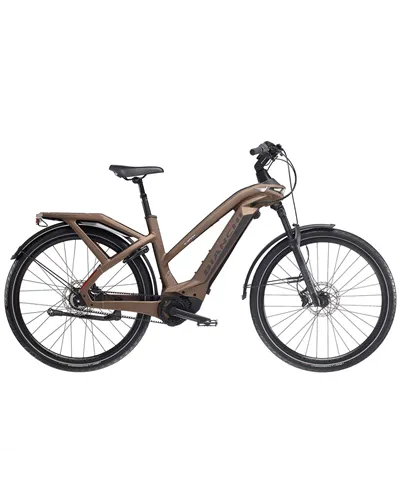 Bianchi e-Omnia T-Type ST Shimano Deore 10v OLI Edge 630Wh, 4E Metal Brown/Graphite Full Matt MY24