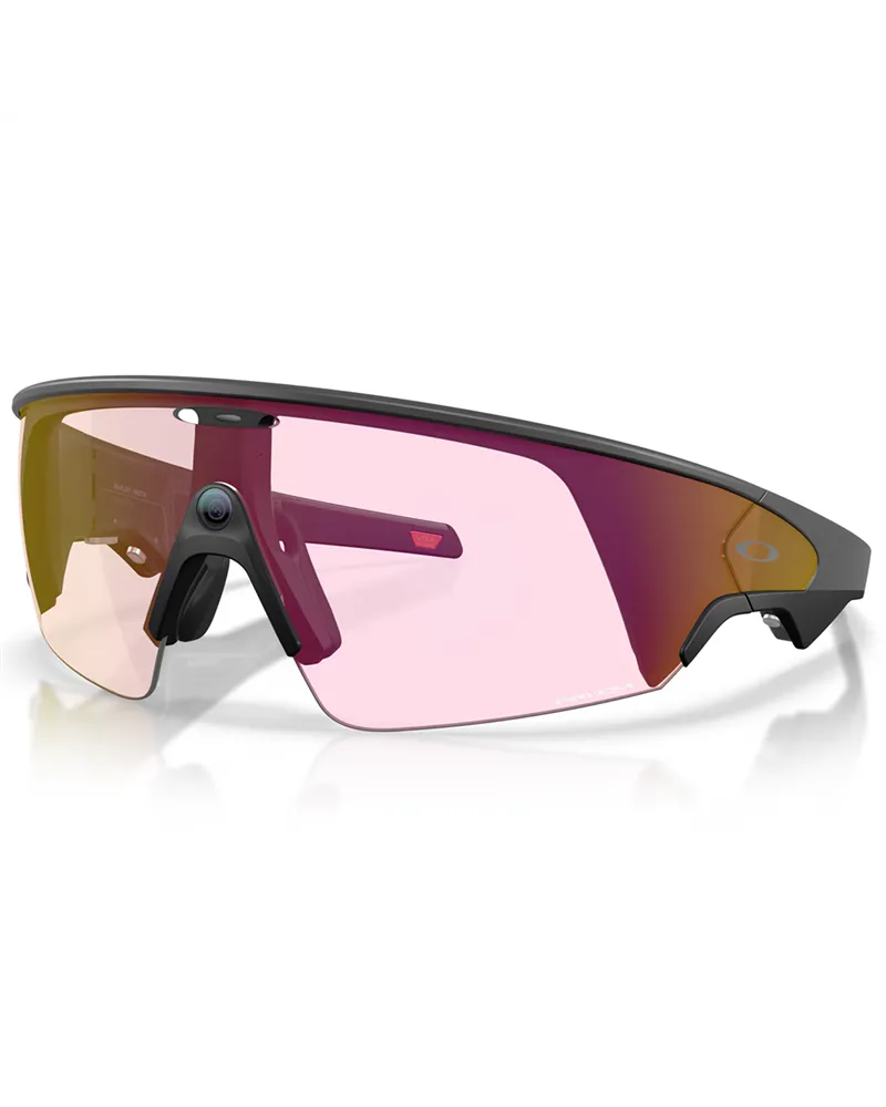Oakley Meta Vanguard AI Performance Glasses Matte Black/Prizm Transitions Ember