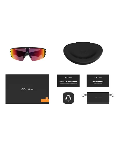 Oakley Meta Vanguard AI Performance Glasses Matte Black/Prizm Transitions Ember