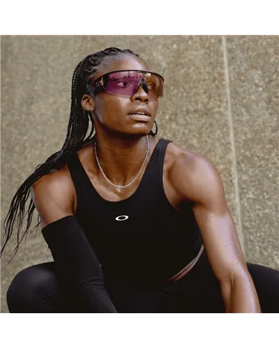 Oakley Meta Vanguard Occhiali AI Performance Nero Opaco/Prizm Transitions Ember