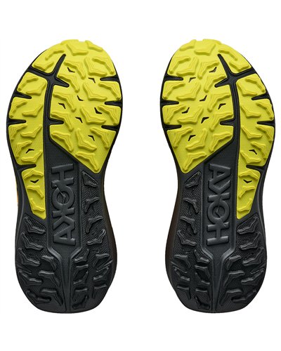 Hoka Stinson 8 Men's Trail Running Shoes, Frost/Black