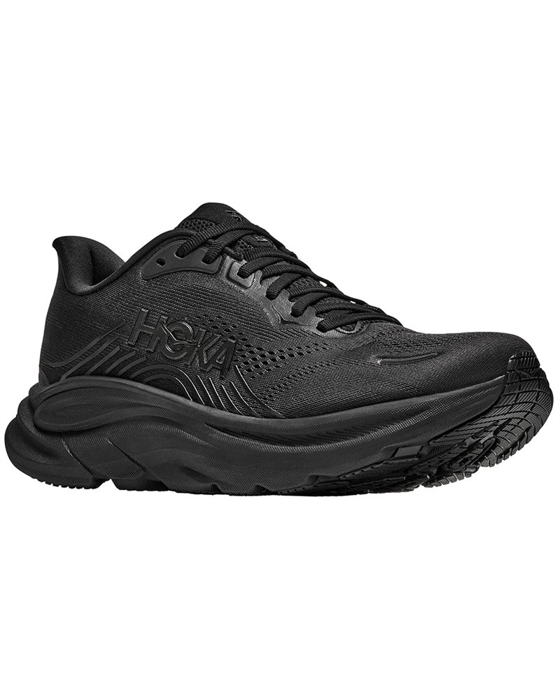 Hoka Clifton 11 Men's Running Shoes, Black/Black