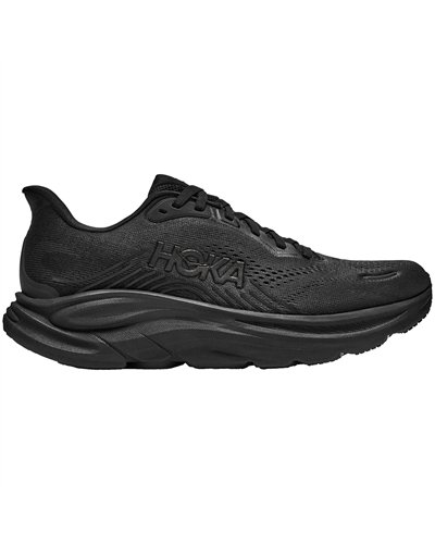 Hoka Clifton 11 Men's Running Shoes, Black/Black