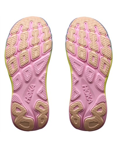 Hoka Rincon 5 Scarpe Running Donna, Alabaster/Tangerine Glow