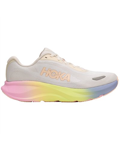 Hoka Rincon 5 Scarpe Running Donna, Alabaster/Tangerine Glow