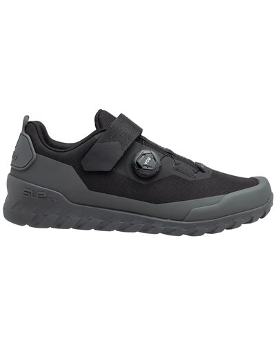 Suplest Trail 2.0 Performance Boa L6 Men's All-rounder Cycling Shoes, Black/Grey