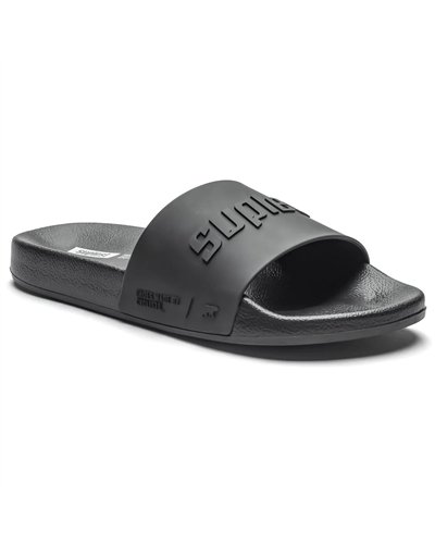 Suplest Slides Ergo 360° Ciabatte Uomo, Nero