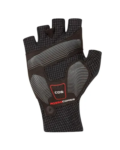 Castelli Rosso Corsa Pro Cycling Short Fingers Gloves, Black