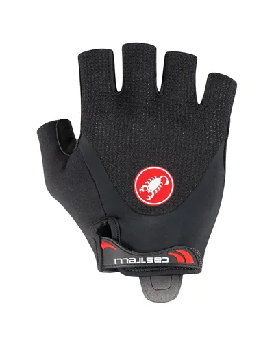 Castelli Arenberg Gel 2 Cycling Short Fingers Gloves, Black