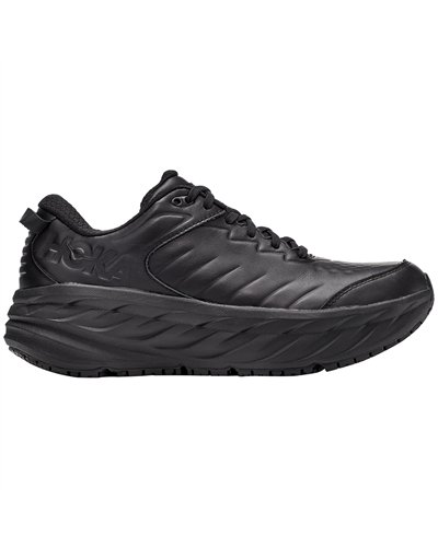 Hoka Bondi SR Women's Waterproof Shoes, Black/Black
