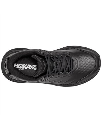 Hoka Bondi SR Scarpe da Lavoro Impermeabili Donna, Black/Black
