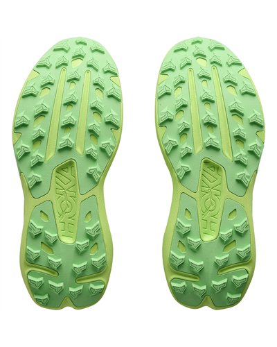 Hoka Torrent 5 Trail Running Shoes, Frost/Neon Yuzu