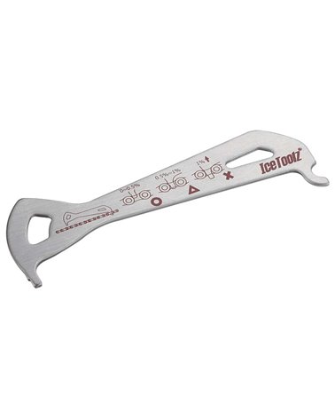 Icetoolz Stainless Steel Go/No-Go Chain Checker