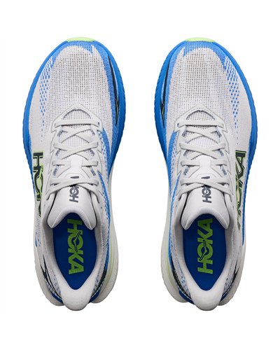 Hoka Mach X 3 Scarpe Running Uomo, Cosmic Grey/Virtual Blue