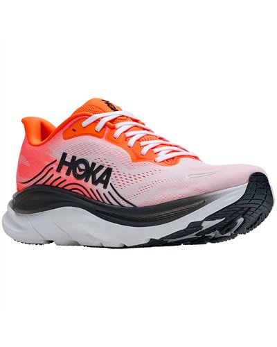 Hoka Clifton 11 Scarpe Running Uomo, Neon Tangerine/Frost