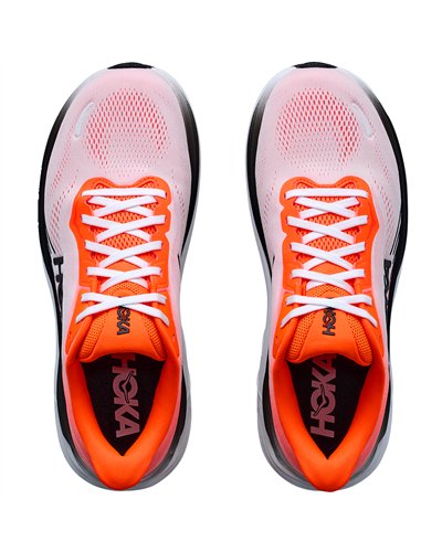 Hoka Clifton 11 Men's Running Shoes, Neon Tangerine/Frost